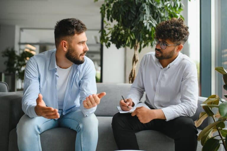 Health management counselling session